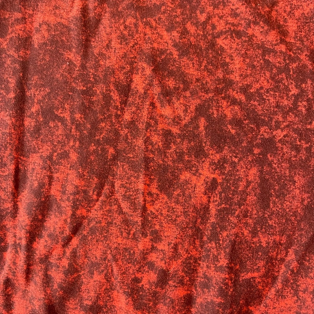 Red Patterned Lululemon pants - Picture 3 of 7